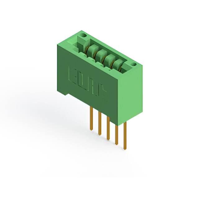 346-005-540-101 CONN EDGE SGL FMALE 5POS 0.125