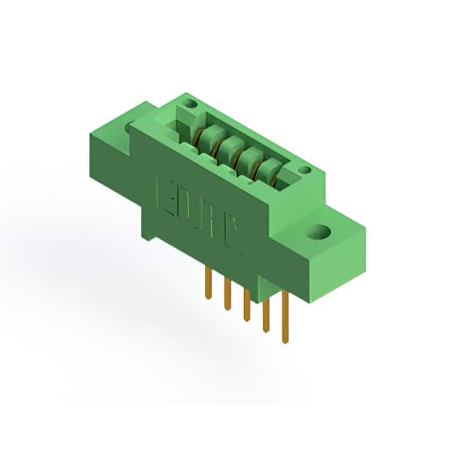 346-005-522-602 CONN EDGE SGL FMALE 5POS 0.125