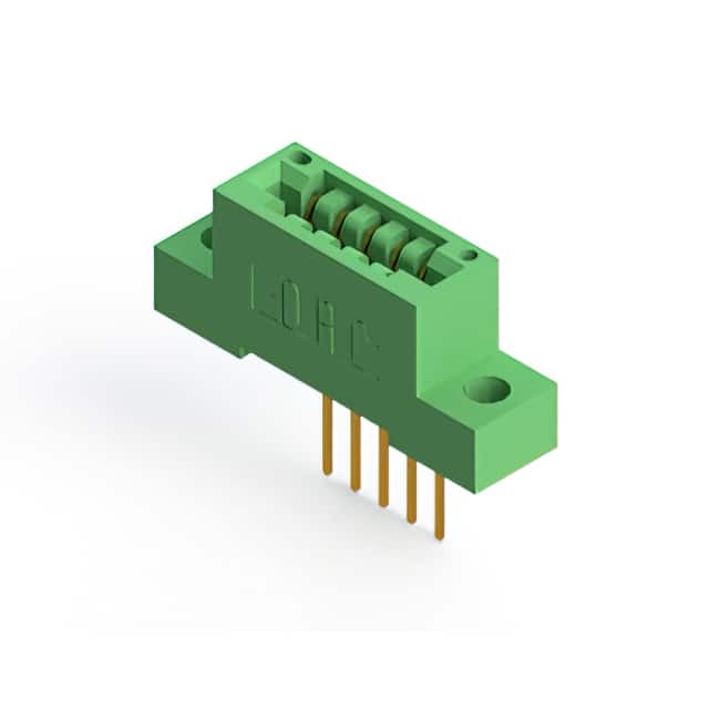 346-005-540-104 CONN EDGE SGL FMALE 5POS 0.125