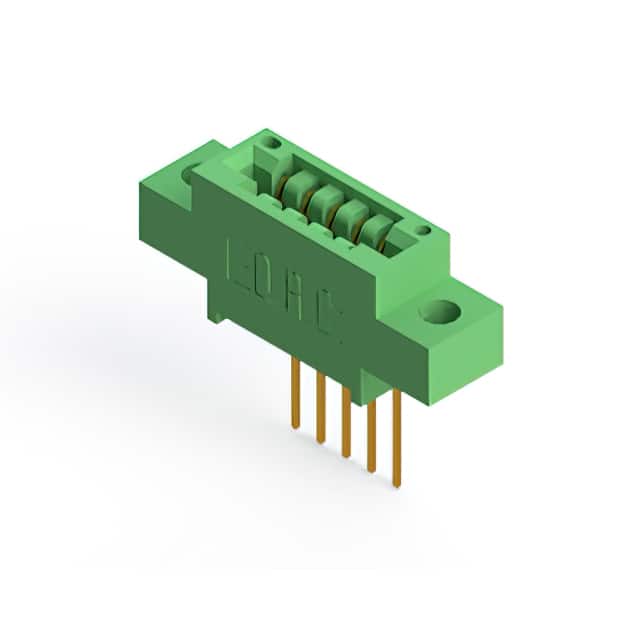 346-005-540-604 CONN EDGE SGL FMALE 5POS 0.125