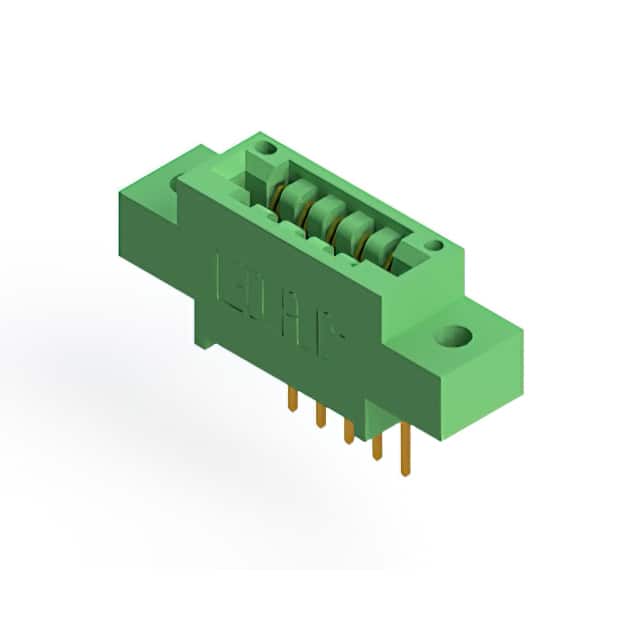 346-005-526-602 CONN EDGE SGL FMALE 5POS 0.125