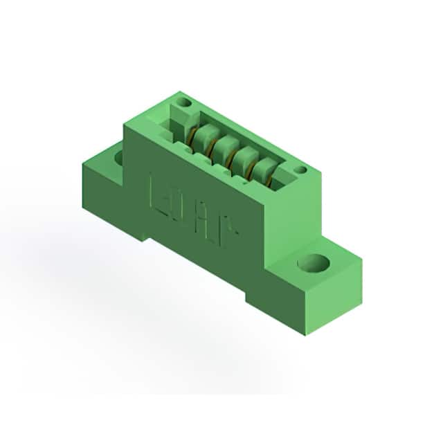 346-005-520-104 CONN EDGE SGL FMALE 5POS 0.125