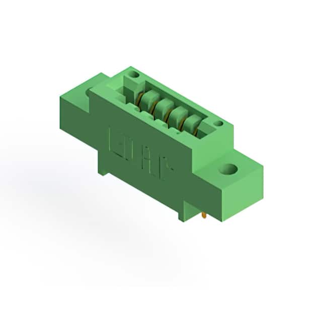 346-005-520-602 CONN EDGE SGL FMALE 5POS 0.125