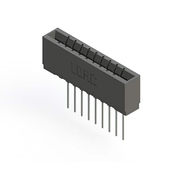 737-009-541-101 CONN EDGE SGL FMALE 9POS 0.156