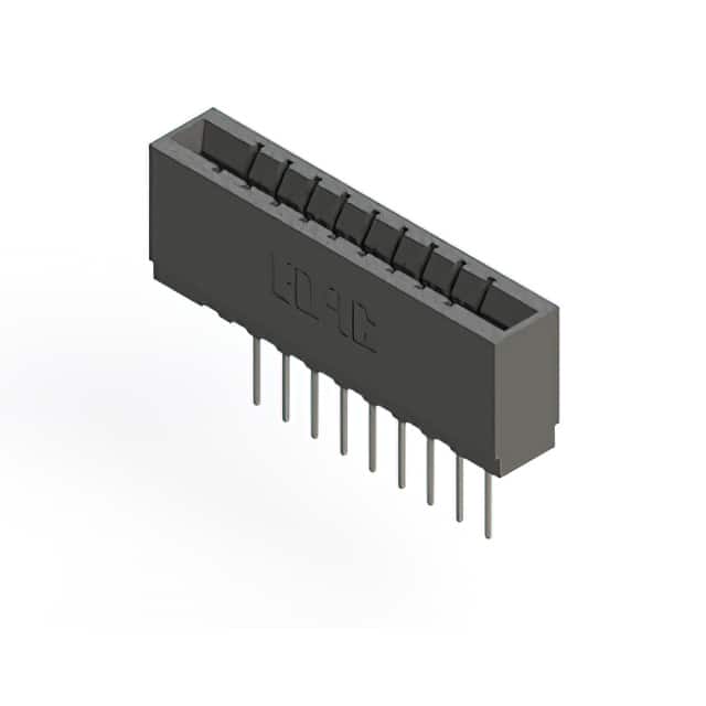 737-009-540-101 CONN EDGE SGL FMALE 9POS 0.156
