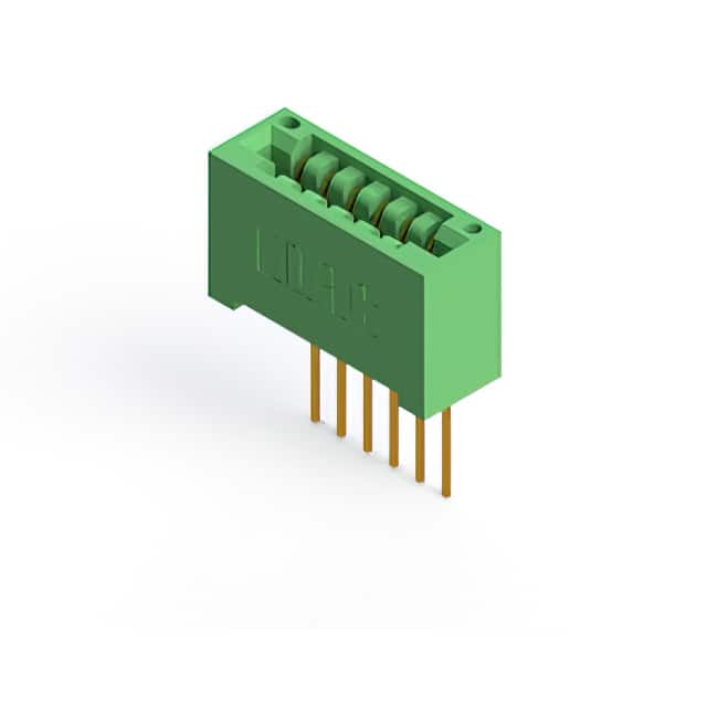 346-006-541-101 CONN EDGE SGL FMALE 6POS 0.125