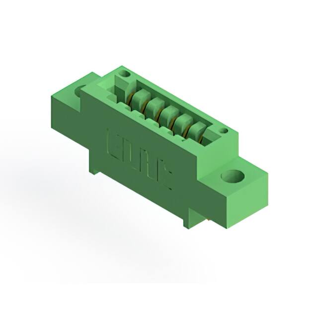 346-006-521-604 CONN EDGE SGL FMALE 6POS 0.125