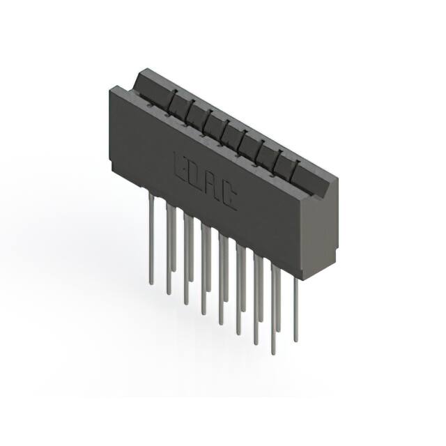 737-016-541-206 CONN EDGE DUAL FMALE 16POS 0.156