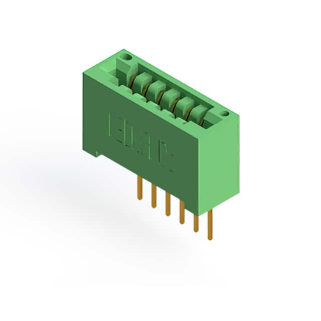 346-006-522-101 CONN EDGE SGL FMALE 6POS 0.125