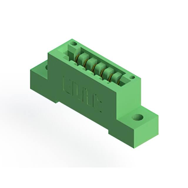 346-006-521-102 CONN EDGE SGL FMALE 6POS 0.125