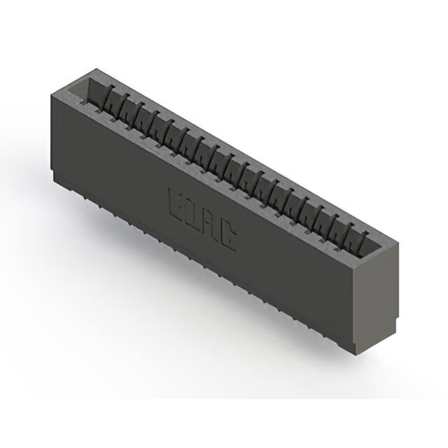 746-018-520-501 CONN EDGE SGL FMALE 18POS 0.125