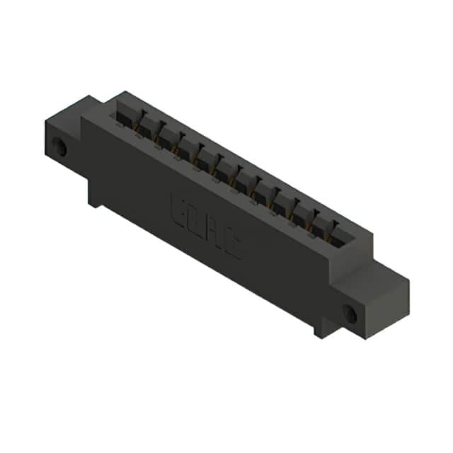 387-011-521-612 CONN EDGE SGL FMALE 11POS 0.156