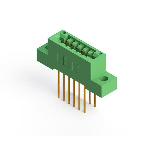 346-012-541-204 CONN EDGE DUAL FMALE 12POS 0.125