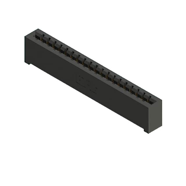 387-019-540-101 CONN EDGE SGL FMALE 19POS 0.156