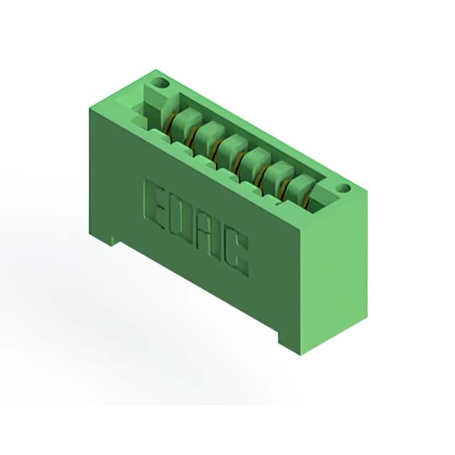 346-007-521-101 CONN EDGE SGL FMALE 7POS 0.125
