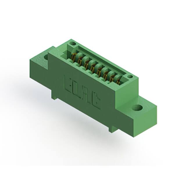 345-008-520-402 CONN EDGE SINGLE FML 8POS 0.100