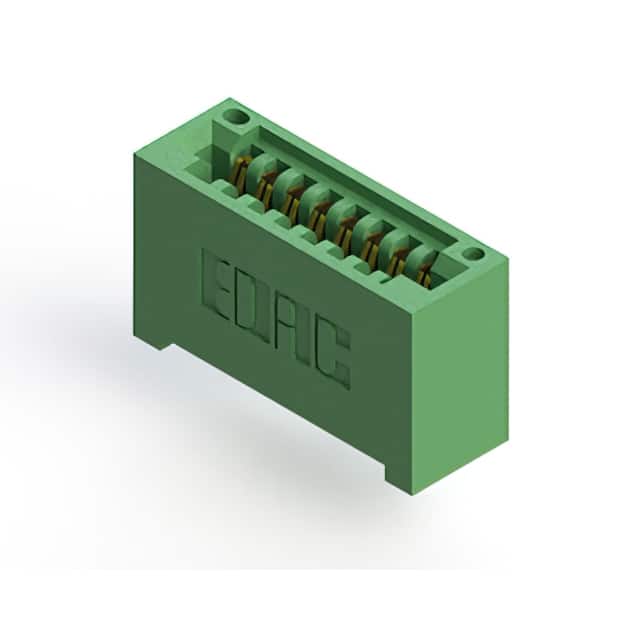 345-008-524-101 CONN EDGE SINGLE FML 8POS 0.100