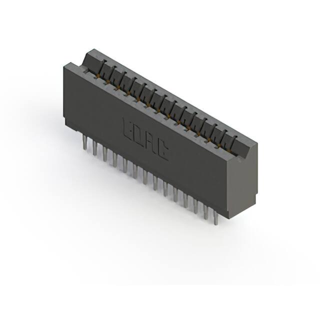 746-028-545-206 CONN EDGE DUAL FMALE 28POS 0.125