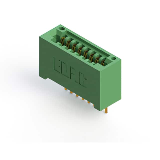 345-008-523-101 CONN EDGE SINGLE FML 8POS 0.100