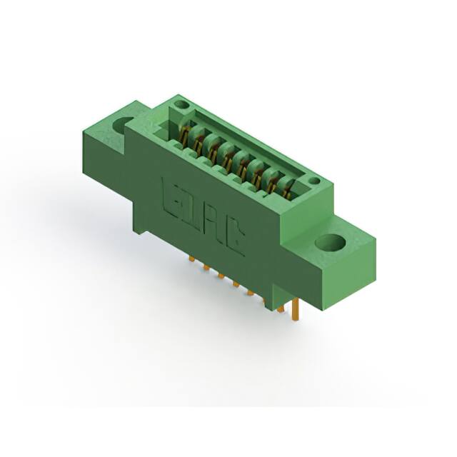 345-008-523-604 CONN EDGE SINGLE FML 8POS 0.100