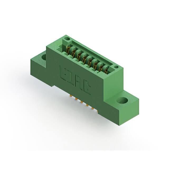 345-008-523-104 CONN EDGE SINGLE FML 8POS 0.100