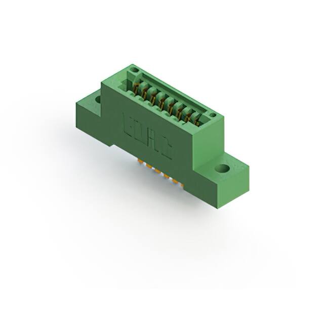 345-008-544-102 CONN EDGE SINGLE FML 8POS 0.100