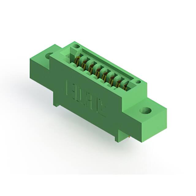 345-008-525-602 CONN EDGE SINGLE FML 8POS 0.100