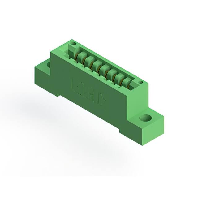 346-008-520-104 CONN EDGE SGL FMALE 8POS 0.125