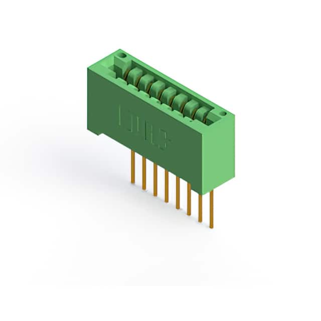 346-008-541-101 CONN EDGE SGL FMALE 8POS 0.125