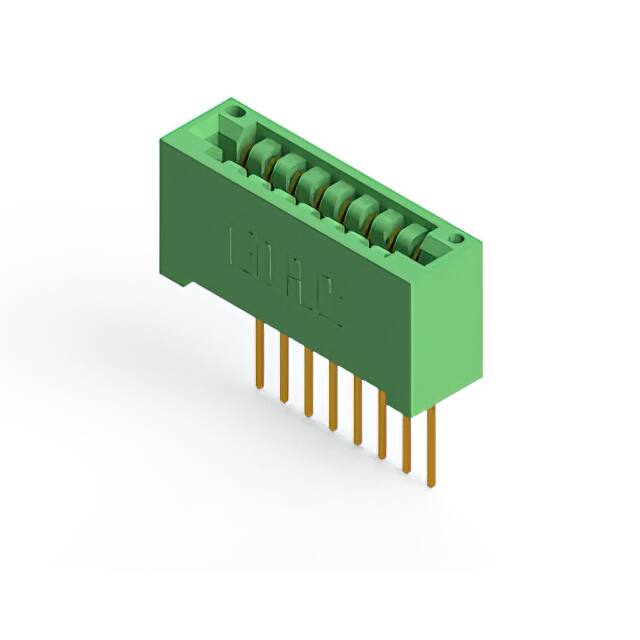 346-008-540-101 CONN EDGE SGL FMALE 8POS 0.125