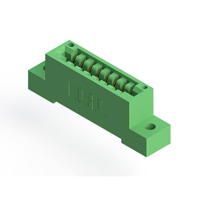 346-008-521-102 CONN EDGE SGL FMALE 8POS 0.125