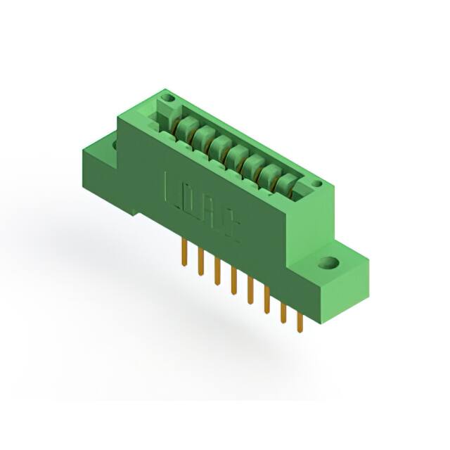 346-008-522-102 CONN EDGE SGL FMALE 8POS 0.125