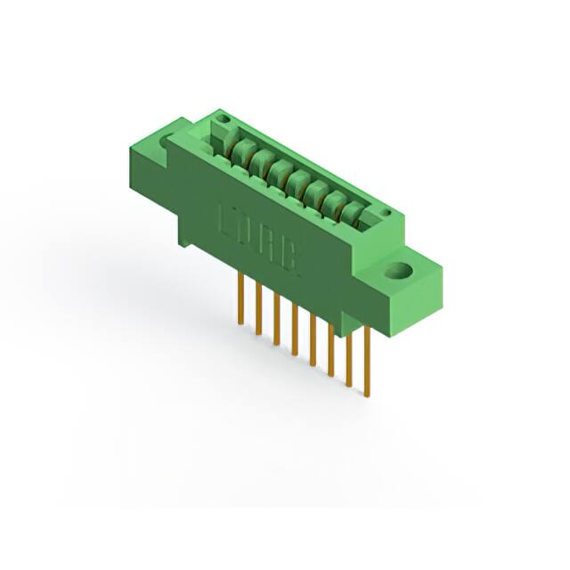 346-008-541-604 CONN EDGE SGL FMALE 8POS 0.125
