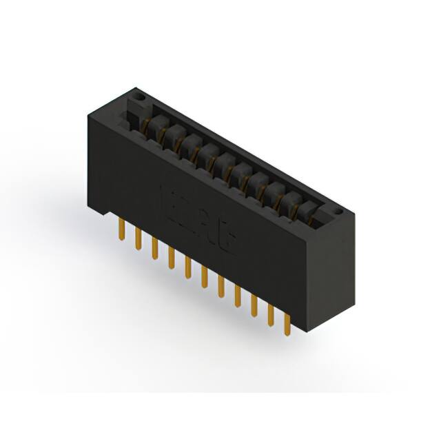 396-022-521-201 CONN EDGE DUAL FMALE 22POS 0.125