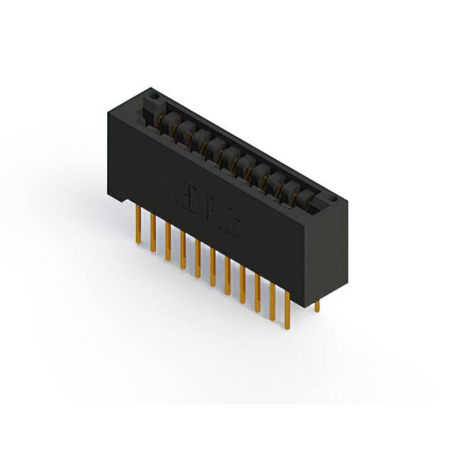 396-022-522-201 CONN EDGE DUAL FMALE 22POS 0.125