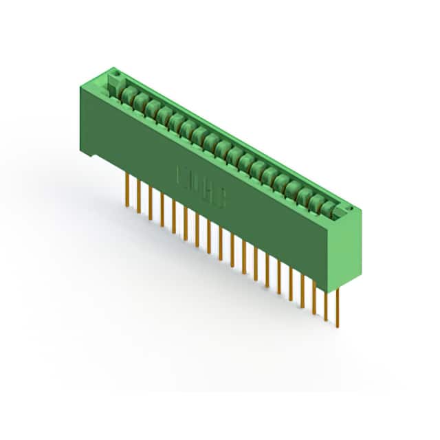 346-019-541-101 CONN EDGE SGL FMALE 19POS 0.125