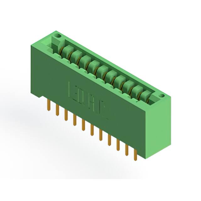 346-022-521-201 CONN EDGE DUAL FMALE 22POS 0.125