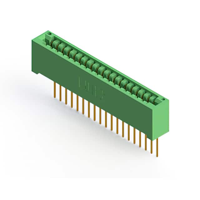 346-019-540-101 CONN EDGE SGL FMALE 19POS 0.125