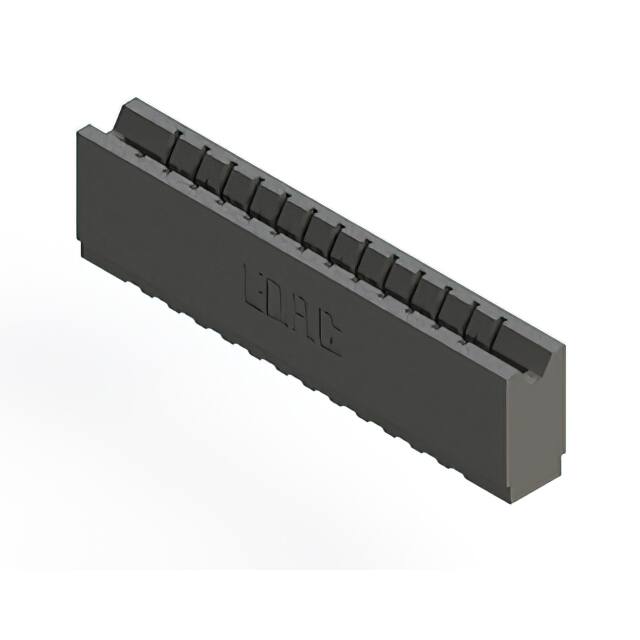 737-013-520-106 CONN EDGE SGL FMALE 13POS 0.156