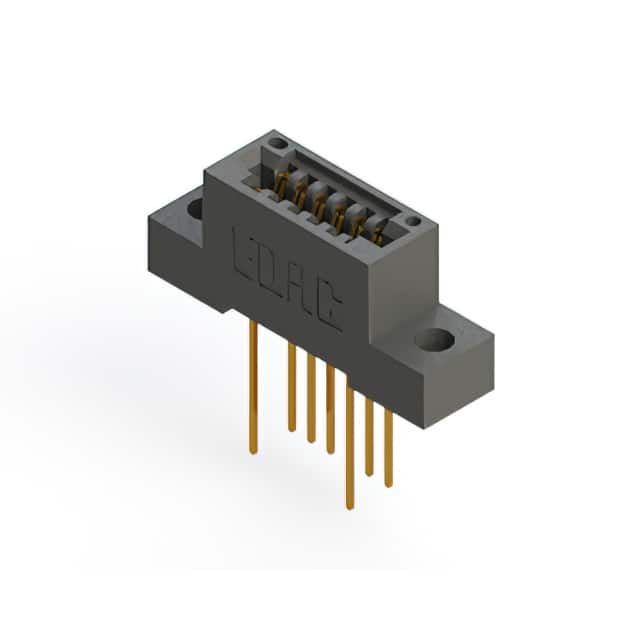 395-012-542-204 CONN EDGE DUAL FMALE 12POS 0.100