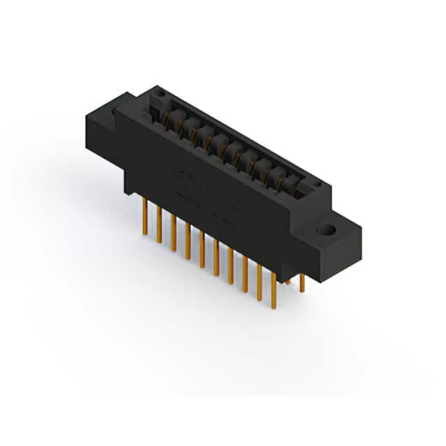 396-020-540-802 CONN EDGE DUAL FMALE 20POS 0.125