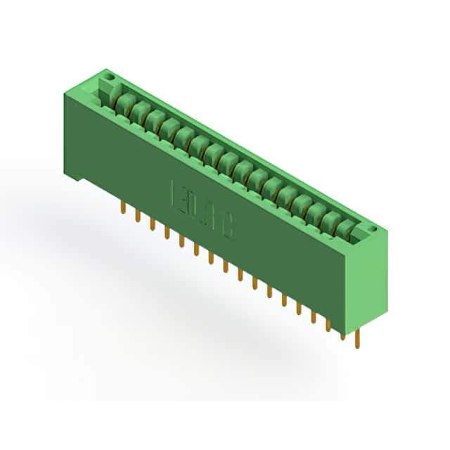 346-017-526-101 CONN EDGE SGL FMALE 17POS 0.125