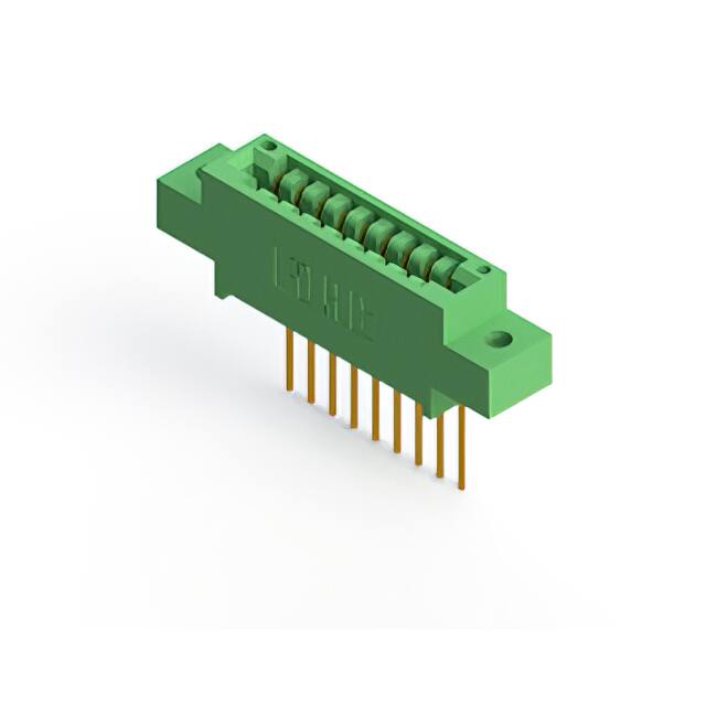 346-009-541-602 CONN EDGE SGL FMALE 9POS 0.125
