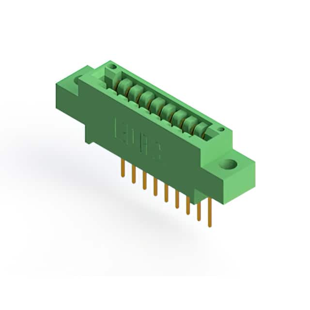346-009-522-604 CONN EDGE SGL FMALE 9POS 0.125