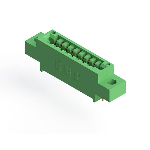 346-009-520-604 CONN EDGE SGL FMALE 9POS 0.125