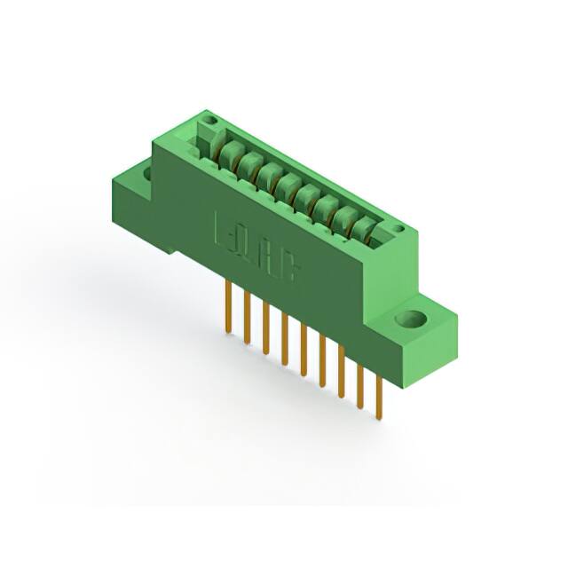 346-009-540-104 CONN EDGE SGL FMALE 9POS 0.125