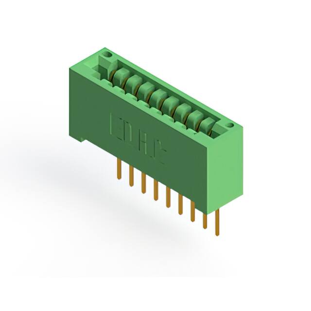 346-009-522-101 CONN EDGE SGL FMALE 9POS 0.125