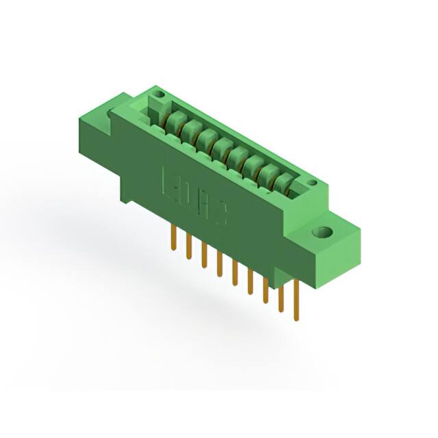 346-009-522-602 CONN EDGE SGL FMALE 9POS 0.125