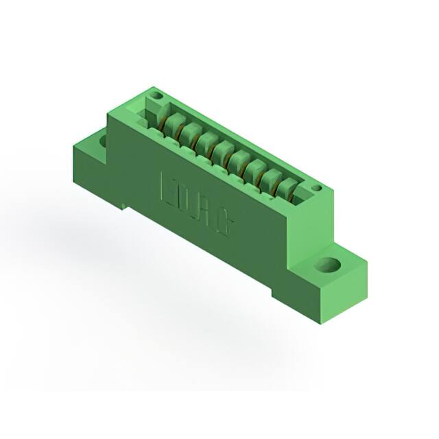 346-009-520-104 CONN EDGE SGL FMALE 9POS 0.125
