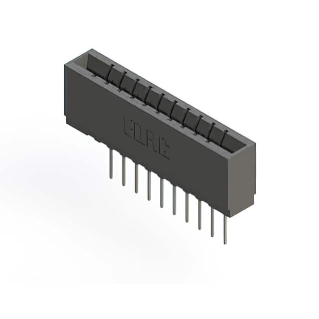 737-010-540-101 CONN EDGE SGL FMALE 10POS 0.156